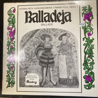 V/A - Balladeja / Ballads (FIN/1974) LP (VG/VG)