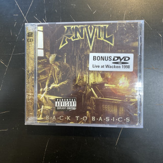 Anvil - Back To Basics CD+DVD (VG/M-) -heavy metal-