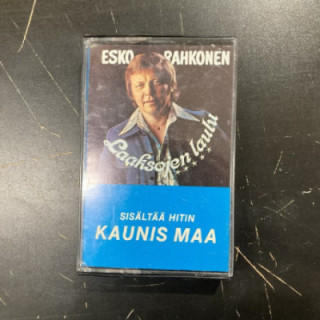 Esko Rahkonen - Laaksojen laulu C-kasetti (VG+/M-) -iskelmä-