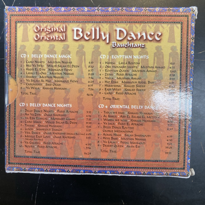 V/A - Original Oriental Belly Dance 4CD (VG+/VG+)