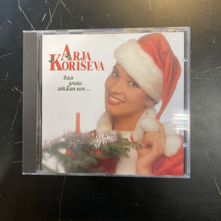 Arja Koriseva - Saa joulu aikaan sen... CD (VG+/VG+) -joululevy-