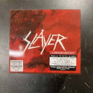 Slayer - World Painted Blood (limited deluxe edition) CD+DVD (VG-VG+/VG+) -thrash metal-