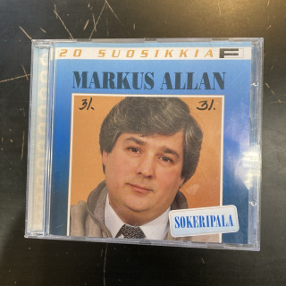 Markus Allan - 20 suosikkia CD (G/VG) -iskelmä-