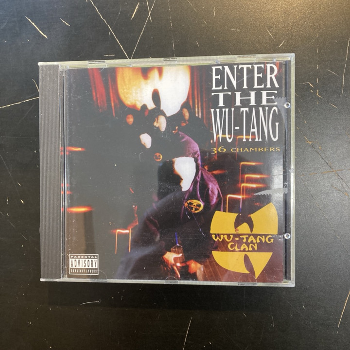 Wu-Tang Clan - Enter The Wu-Tang (36 Chambers) CD (VG/M-) -hip hop-