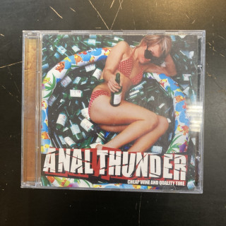 Anal Thunder - Cheap Wine And Quality Time CDEP (VG/VG+) -punk rock-