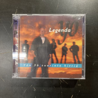 Yö - Legenda (36 suurinta hittiä) 2CD (VG/M-) -pop rock-