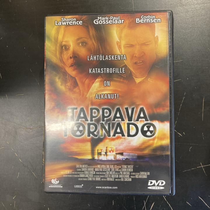 Tappava tornado DVD (M-/M-) -toiminta-