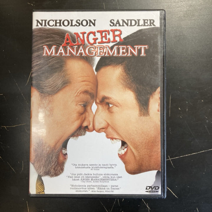 Anger Management DVD (VG+/M-) -komedia-