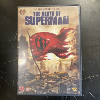 Death Of Superman DVD (VG+/M-) -animaatio-