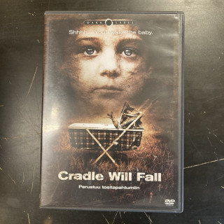 Cradle Will Fall DVD (VG/M-) -kauhu-