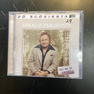 Erkki Junkkarinen - 20 suosikkia CD (VG/VG+) -iskelmä-