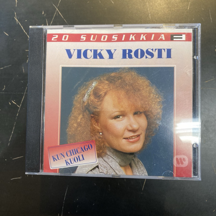Vicky Rosti - 20 suosikkia CD (M-/VG+) -iskelmä-