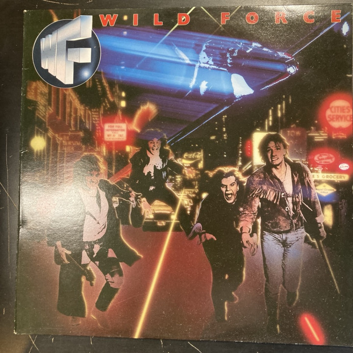 Wild Force - Wild Force (FIN/1987) LP (VG+-M-/VG+) -hard rock-