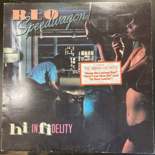 REO Speedwagon - Hi Infidelity (HOL/1980) LP (VG-VG+/VG) -pop rock-