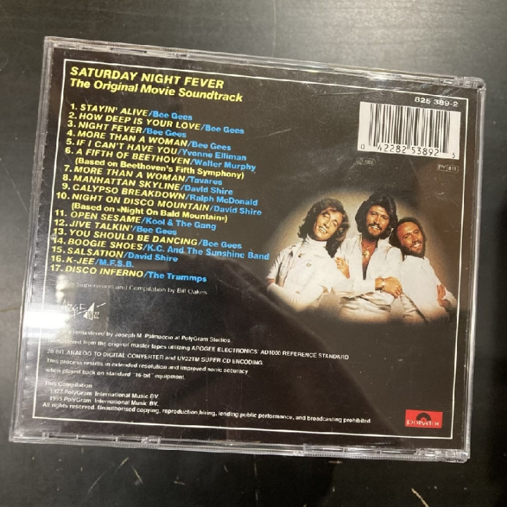 Saturday Night Fever - The Soundtrack (remastered) CD (VG/M-) -soundtrack-