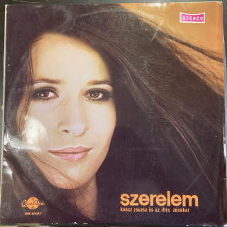 Koncz Zsuzsa Es Az Illes Zenekar - Szerelem (HUN/1970) LP (VG-VG+/VG+) -pop-