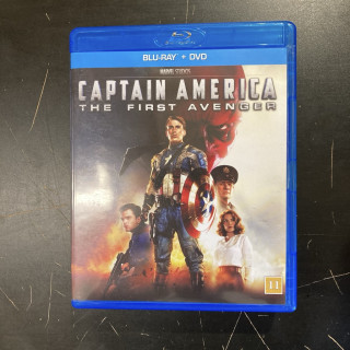 Captain America - The First Avenger Blu-ray+DVD (M-/M-) -toiminta/sci-fi-