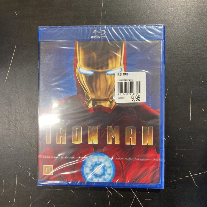 Iron Man Blu-ray (avaamaton) -toiminta/sci-fi-