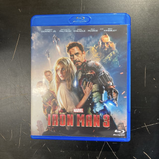 Iron Man 3 Blu-ray (M-/M-) -toiminta/sci-fi-
