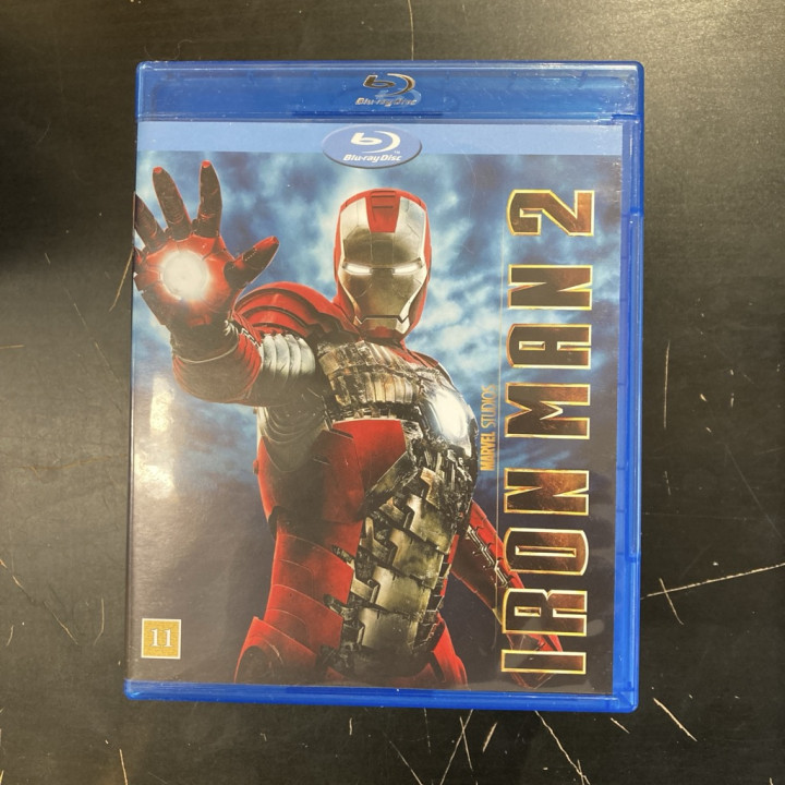 Iron Man 2 Blu-ray (M-/M-) -toiminta/sci-fi-