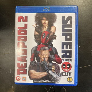 Deadpool 2 Blu-ray (M-/M-) -toiminta/komedia-