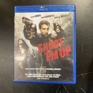 Shoot 'Em Up Blu-ray (M-/M-) -toiminta-