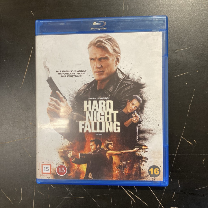Hard Night Falling Blu-ray (M-/M-) -toiminta-