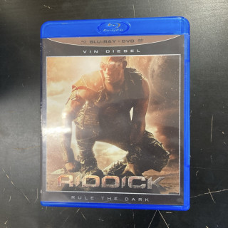 Riddick Blu-ray+DVD (M-/M-) -toiminta/sci-fi-