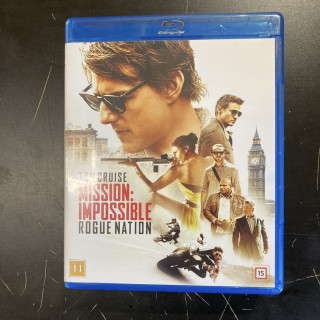 Mission Impossible - Rogue Nation Blu-ray (M-/M-) -toiminta-