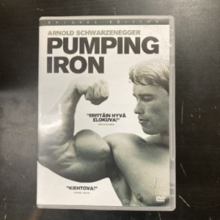 Pumping Iron (special edition) DVD (M-/M-) -dokumentti-