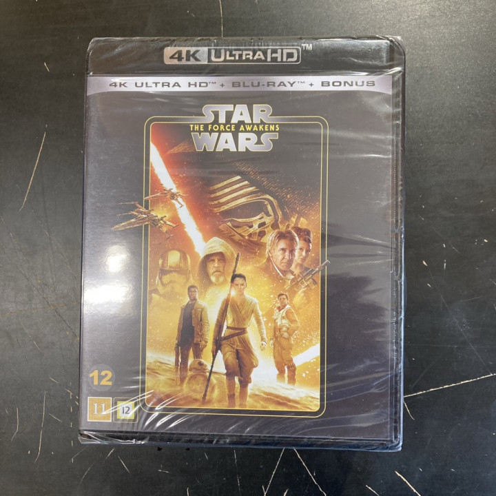 Star Wars - Force Awakens 4K Ultra HD+Blu-ray (avaamaton) -seikkailu/sci-fi-