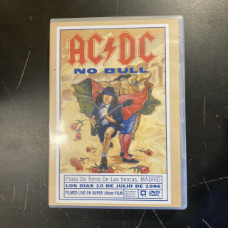 AC/DC - No Bull (Plaza De Toros, Madrid) DVD (VG+/M-) -hard rock-