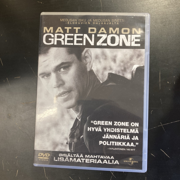 Green Zone DVD (M-/M-) -toiminta/jännitys-