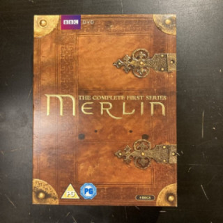 Merlin - Season 1 6DVD (M-/M-) -tv-sarja- (ei suomenkielistä tekstitystä)