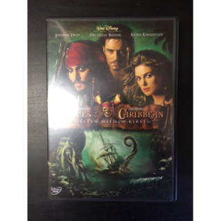 Pirates Of The Caribbean - Kuolleen miehen kirstu DVD (VG+/M-) -seikkailu-