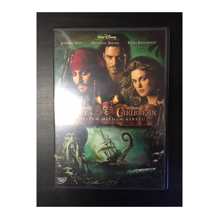 Pirates Of The Caribbean - Kuolleen miehen kirstu DVD (VG+/M-) -seikkailu-