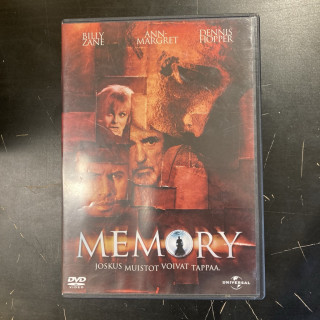 Memory DVD (VG+/VG+) -jännitys-
