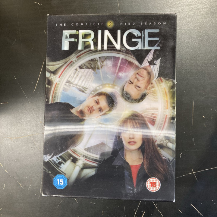 Fringe - Kausi 3 6DVD (VG-M-/VG+) -tv-sarja-