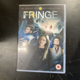 Fringe - Kausi 5 4DVD (VG-VG+/M-) -tv-sarja-