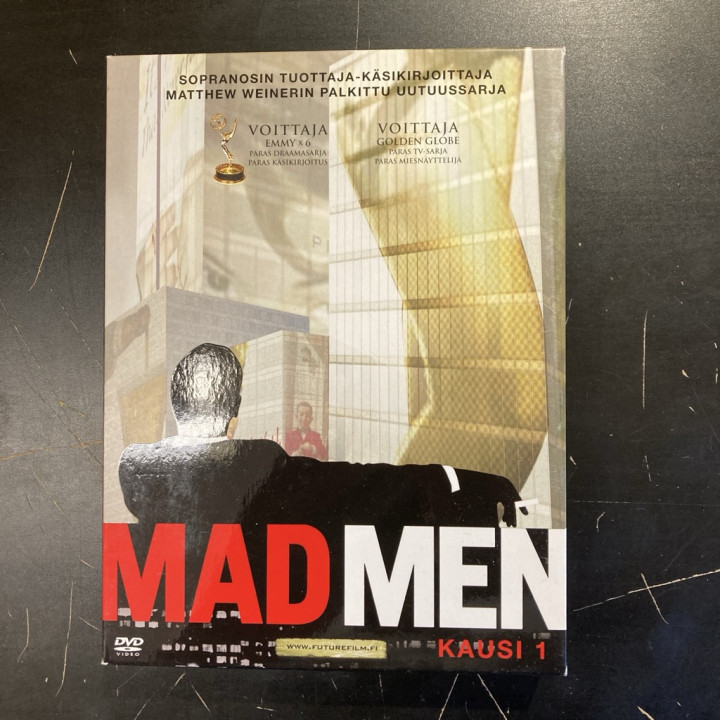 Mad Men - Kausi 1 4DVD (VG+-M-/VG+) -tv-sarja-