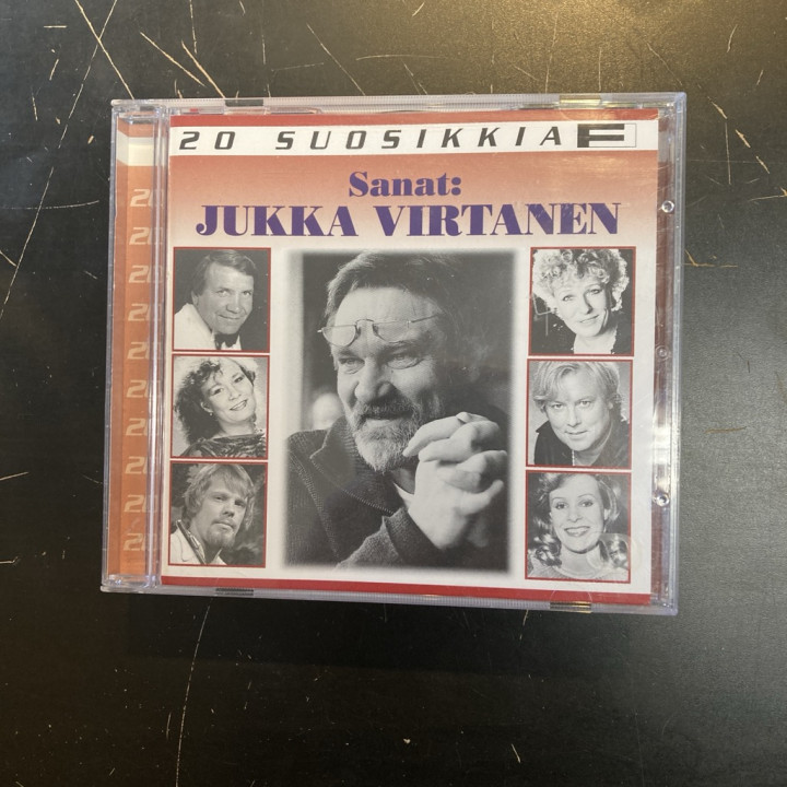 Jukka Virtanen (sanat) - 20 suosikkia CD (VG/VG+) -iskelmä-