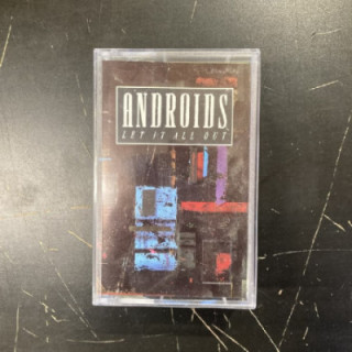 Androids - Let It All Out (FIN/1988) C-kasetti (VG+/M-) -hard rock-