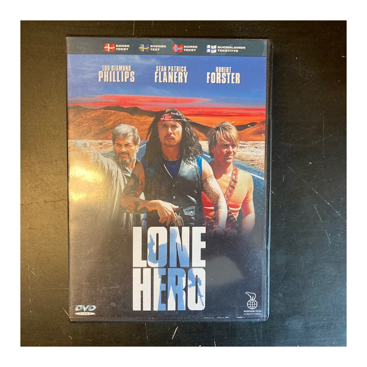 Lone Hero DVD (VG+/M-) -toiminta-