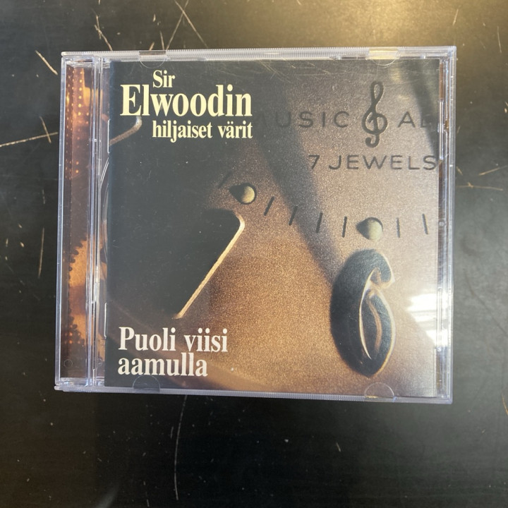 Sir Elwoodin Hiljaiset Värit - Puoli viisi aamulla CD (VG/M-) -pop rock-