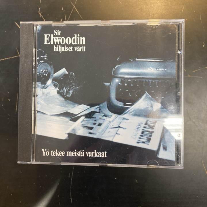 Sir Elwoodin Hiljaiset Värit - Yö tekee meistä varkaat CD (VG+/M-) -pop rock-