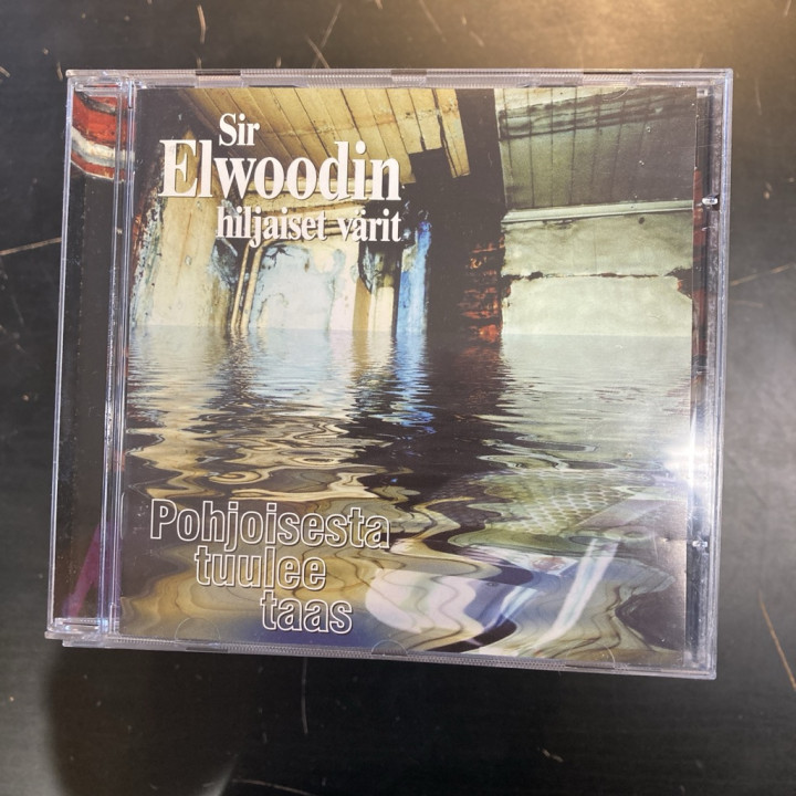 Sir Elwoodin Hiljaiset Värit - Pohjoisesta tuulee taas CD (VG+/VG+) -pop rock-