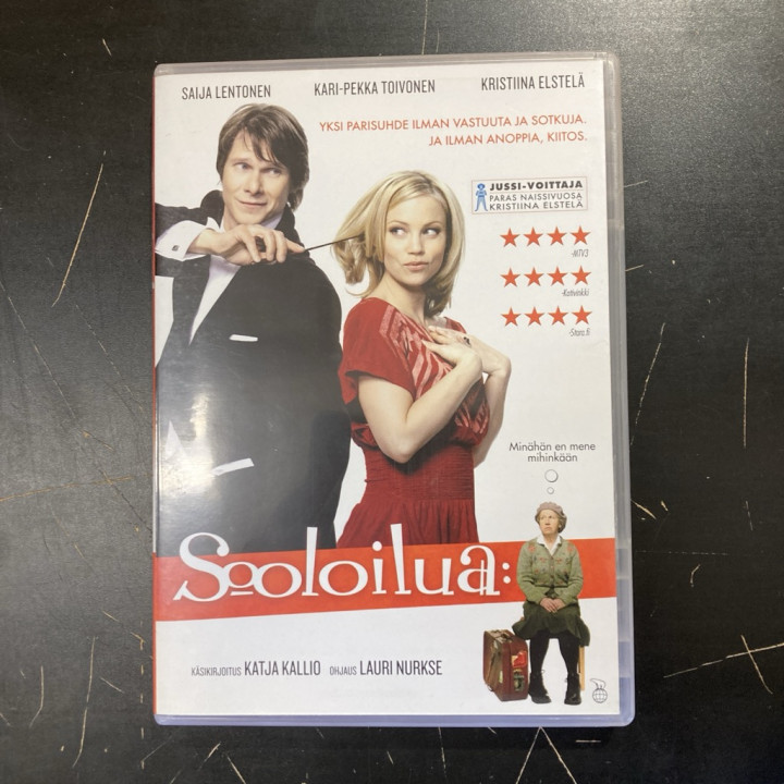 Sooloilua DVD (VG+/M-) -komedia-