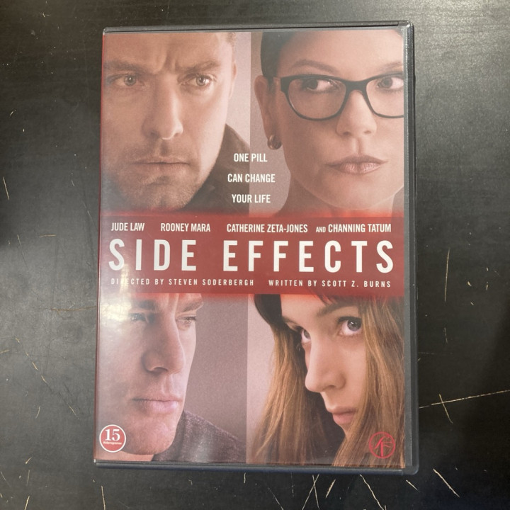 Side Effects DVD (VG+/M-) -jännitys/draama-