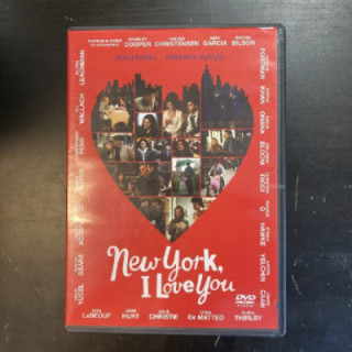New York, I Love You DVD (VG+/M-) -draama-