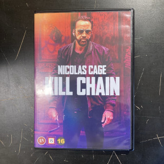 Kill Chain DVD (M-/M-) -toiminta/jännitys-